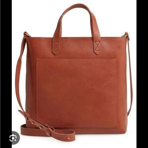 Madewell Small Inset Zip Transport bag